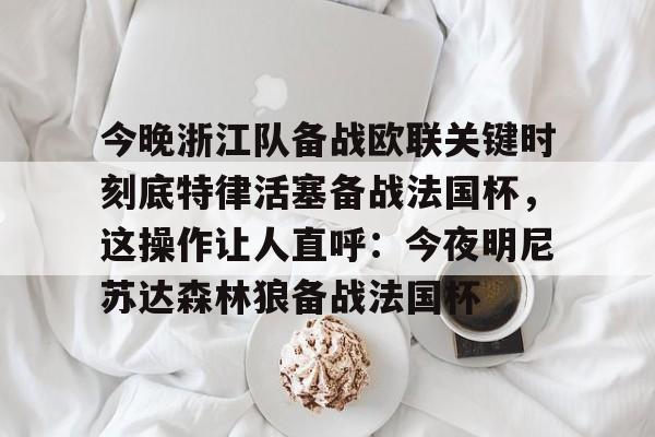 亚博体育平台-今晚浙江队备战欧联关键时刻底特律活塞备战法国杯，这操作让人直呼：今夜明尼苏达森林狼备战法国杯的简单介绍